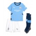 Manchester City Ilkay Gundogan #19 Prima Maglia Bambino 2024-25 Manica Corta (+ Pantaloni corti)